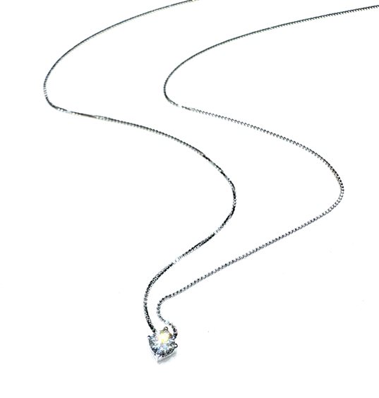 Halskette Sommer Dame Punto luce in Weißgold Cubic Zirconia P.L. ZIRC P O/C 1.70 B - P.L. ZIRC P O/C 1.70 B